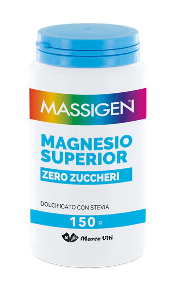 MASSIGEN MAGNESIO SUPERIOR ZERO ZUCCHERI 150 G - Farmacianuova.eu