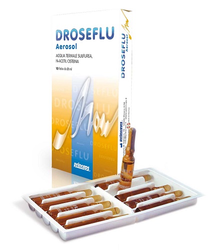 DROSEFLU FIALE AEROSOL ACQUA TERMALE SULFUREA 10 FIALE DA 2 ML - Farmacianuova.eu