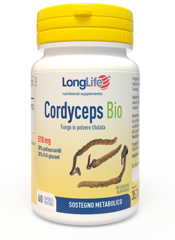LONGLIFE CORDYCEPS BIO 60 CAPSULE - Farmacianuova.eu
