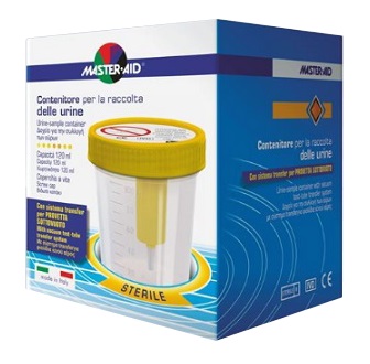 CONTENITORE RACCOLTA URINA SOTTOVUOTO MASTER-AID 120 ML - Farmacianuova.eu