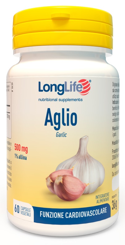 LONGLIFE AGLIO 60 CAPSULE VEGETALI - Farmacianuova.eu