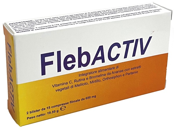 FLEBACTIV 30 COMPRESSE - Farmacianuova.eu