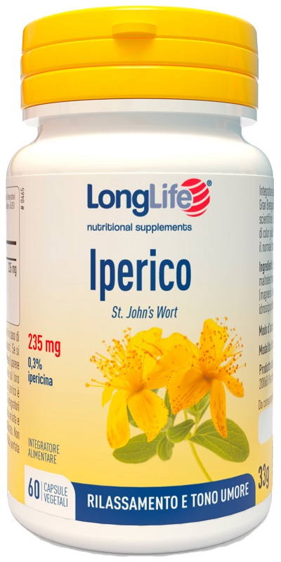LONGLIFE IPERICO 60 CAPSULE VEGETALI - Farmacianuova.eu