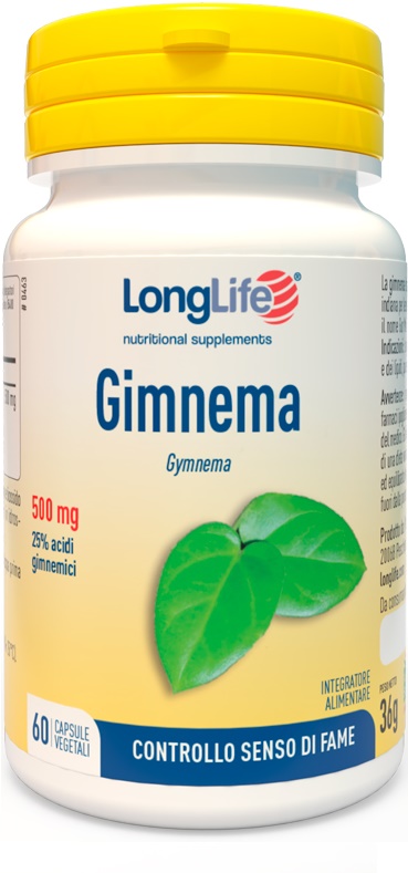 LONGLIFE GIMNEMA 60 CAPSULE VEGETALI - Farmacianuova.eu