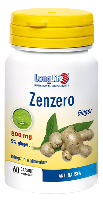 LONGLIFE ZENZERO 60 CAPSULE VEGETALI - Farmacianuova.eu