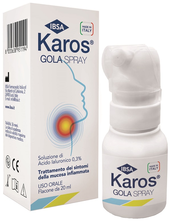 KAROS SPRAY ORALE 0,3% 20 ML - Farmacianuova.eu