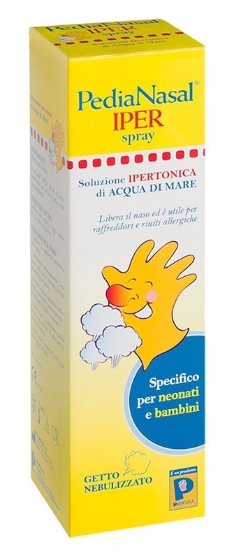 PEDIANASAL SPRAY IPERTONICO 100 ML 1 PEZZO - Farmacianuova.eu