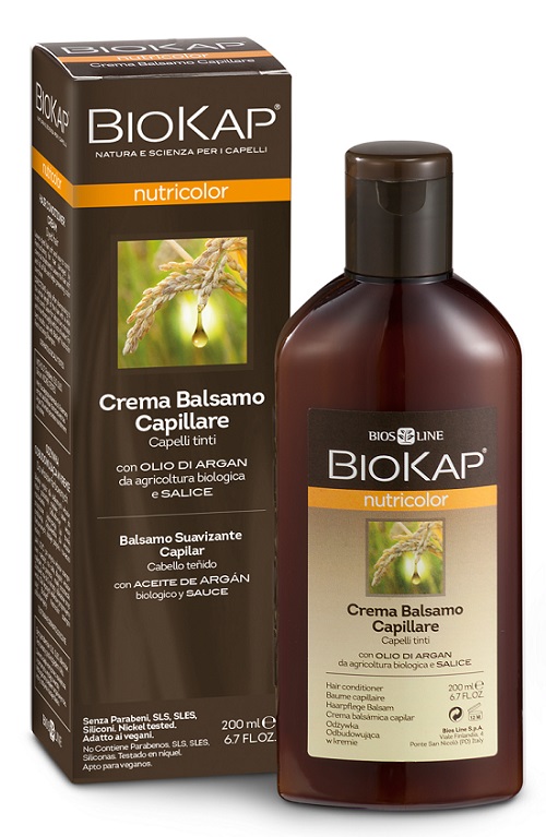 BIOKAP NUTRICOLOR CREMA BALSAMO CAPILLARE 200 ML - Farmacianuova.eu