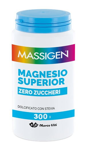 MASSIGEN MAGNESIO SUPERIOR ZERO ZUCCHERI 300 G - Farmacianuova.eu
