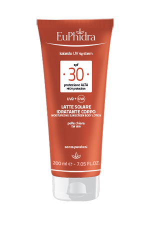EUPHIDRA KALEIDO UV SYSTEM LATTE SOLARE CORPO 30 - Farmacianuova.eu