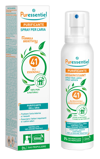 PURESSENTIEL PURIFICANTE SPRAY 41 OLI ESSENZIALI 200 ML - Farmacianuova.eu