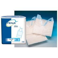 BAVAGLI MONOUSO TENA BIB MISURA SMALL/MEDIA 150 PEZZI - Farmacianuova.eu