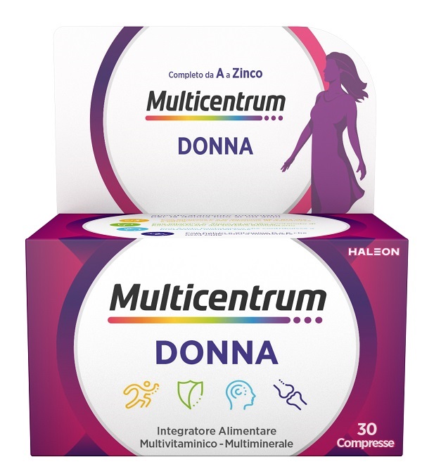 MULTICENTRUM DONNA 30 COMPRESSE - Farmacianuova.eu
