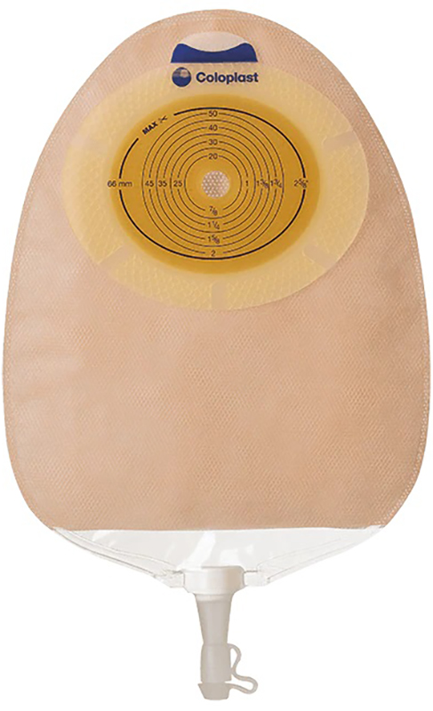 SACCA TRASPARENTE SISTEMA MONOPEZZO PER UROSTOMIA CON MULTICHAMBER SENSURA RITAGLIABILE 10/76 MM MAXI 400 ML 30 PEZZI - Farmacianuova.eu