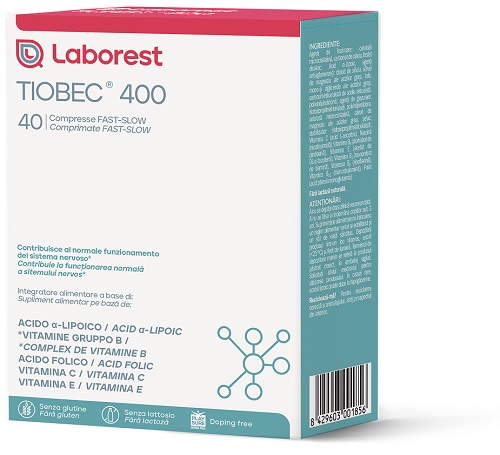 TIOBEC 400 40 COMPRESSE FAST-SLOW DA 1,28 G - Farmacianuova.eu