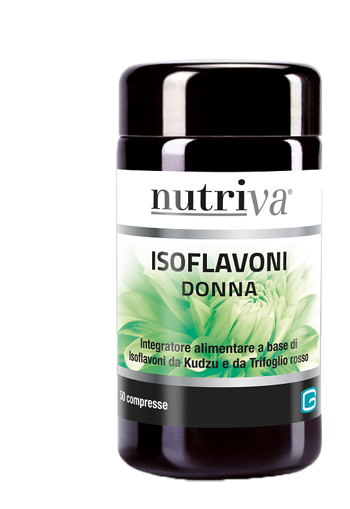 NUTRIVA ISOFLAVONI DONNA 50 COMPRESSE - Farmacianuova.eu
