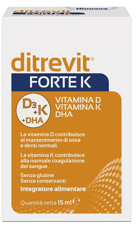 DITREVIT FORTE K HUMANA 15 ML - Farmacianuova.eu