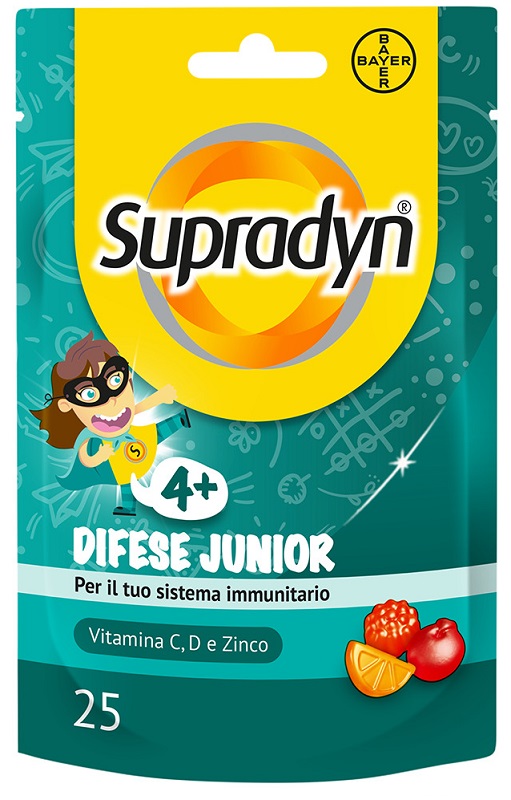SUPRADYN DIFESE JUNIOR 25 CARAMELLE GOMMOSE - Farmacianuova.eu