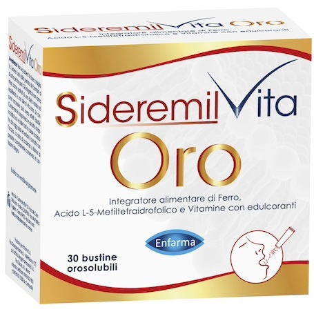 SIDEREMIL VITA ORO 30 BUSTINE - Farmacianuova.eu