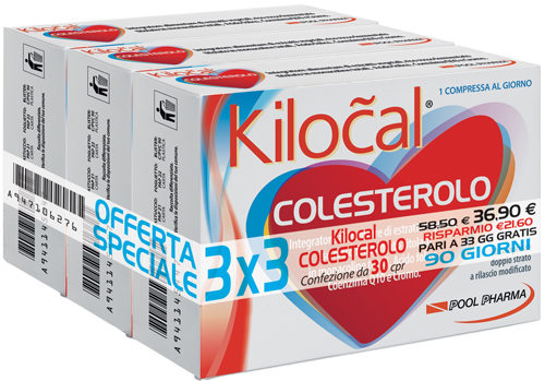 KILOCAL COLESTEROLO 30 COMPRESSE - Farmacianuova.eu