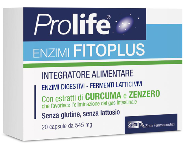 PROLIFE ENZIMI FITOPLUS 20 CAPSULE - Farmacianuova.eu