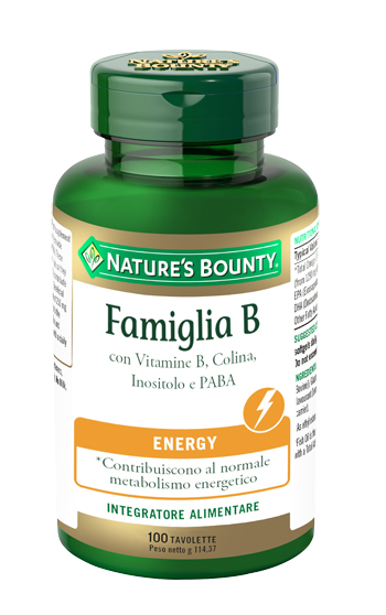 FAMIGLIA B 100 TAVOLETTE - Farmacianuova.eu