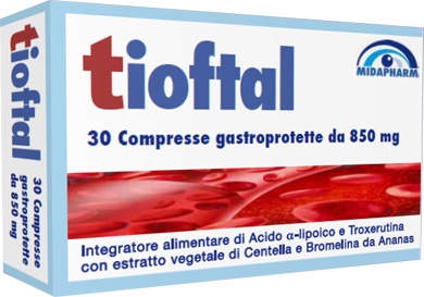 TIOFTAL 30 COMPRESSE GASTROPROTETTE - Farmacianuova.eu