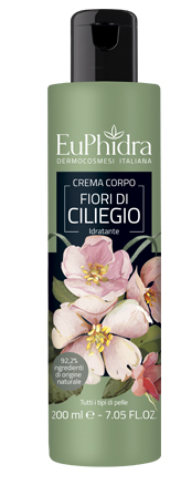 EUPHIDRA CREMA CORPO IDRATANTE CILIEGIO IN FLACONE CON ETICHETTA - Farmacianuova.eu