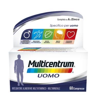 MULTICENTRUM UOMO 60 COMPRESSE - Farmacianuova.eu