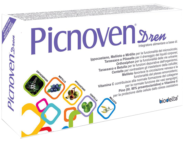 PICNOVEN DREN 50 COMPRESSE 31 G - Farmacianuova.eu