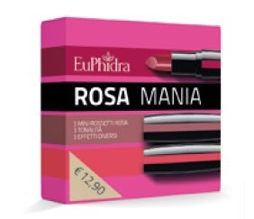 EUPHIDRA ROSA MANIA 3 MINI ROSSETTI TONO ROSA - Farmacianuova.eu