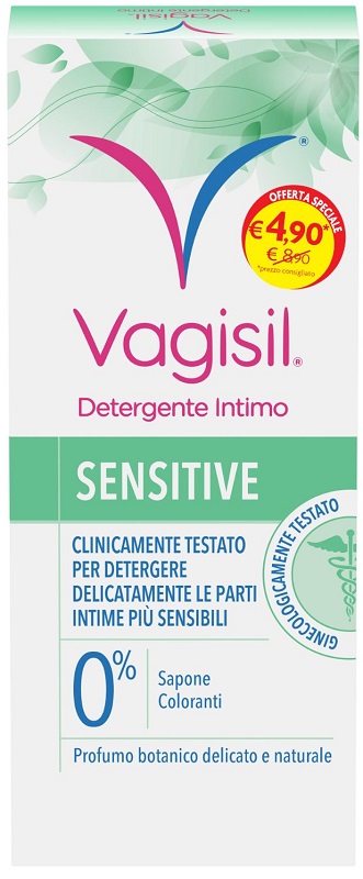 VAGISIL DETERGENTE SENSITIVE 250 ML - Farmacianuova.eu