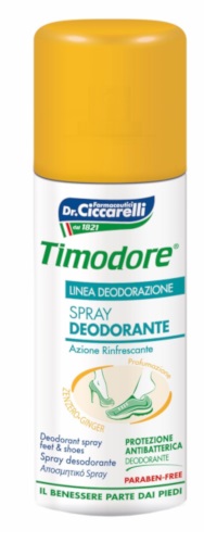TIMODORE SPRAY DEODORANTE ALLO ZENZERO 150 ML - Farmacianuova.eu