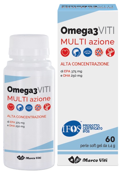 VITI OMEGA 3 MULTIAZIONE 60 PERLE PROMO - Farmacianuova.eu