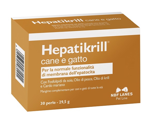 HEPATIKRILL CANI E GATTI BLISTER 30 PERLE - Farmacianuova.eu