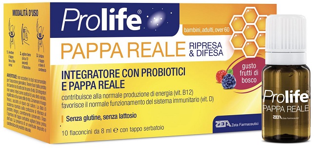 PROLIFE PAPPA REALE 10 FLACONI DA 8 ML - Farmacianuova.eu