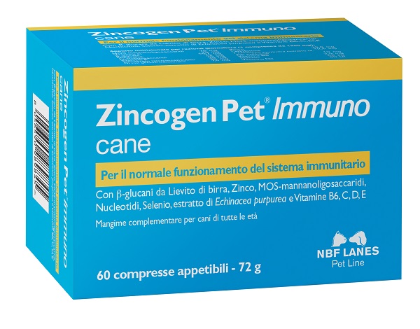 ZINCOGEN PET IMMUNO 60 COMPRESSE - Farmacianuova.eu