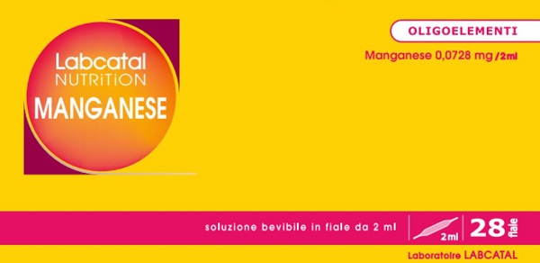 LABCATAL NUTRITION MANGANESE 28 FIALE 2 ML - Farmacianuova.eu