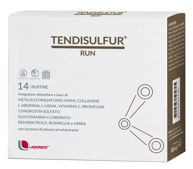 TENDISULFUR RUN 14 BUSTINE - Farmacianuova.eu