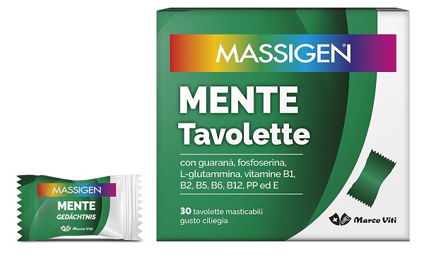 MASSIGEN MENTE 30 TAVOLETTE MASTICABILI - Farmacianuova.eu