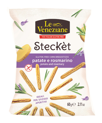 LE VENEZIANE STECKET PATATE ROSMARINO 60 G - Farmacianuova.eu