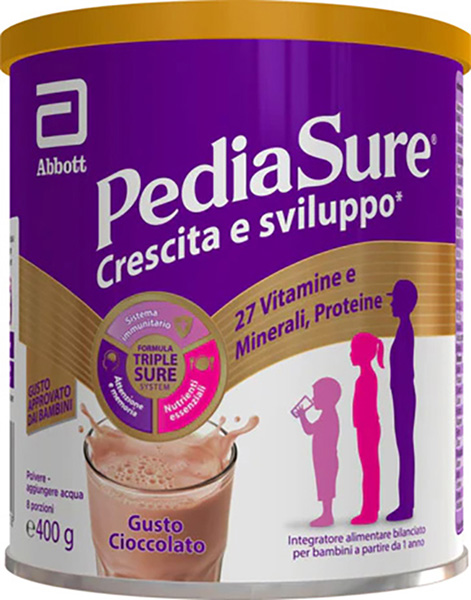 PEDIASURE CRESCITA&SVILUPPO RINFORZA CIOCCOLATO 850 G - Farmacianuova.eu