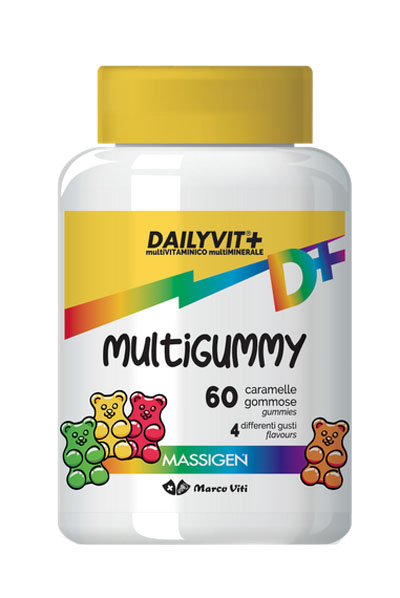 DAILYVIT MULTIGUMMY CARAMELLE GOMMOSE - Farmacianuova.eu