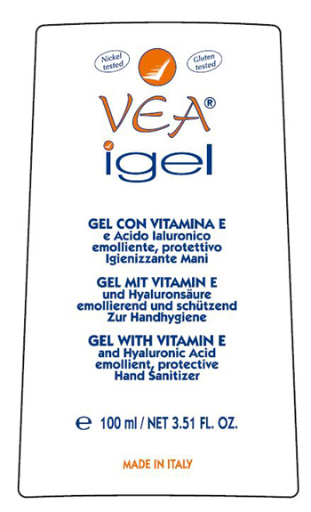 VEA IGEL GEL MANI IGIENIZZANTE VITAMINA E ACIDO IALURONICO 100 ML - Farmacianuova.eu