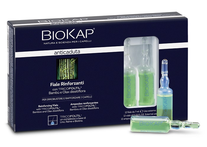 BIOKAP FIALE RINFORZANTI ANTICADUTA CON TRICOLTIL 12 PEZZI DA 7 ML NEW - Farmacianuova.eu