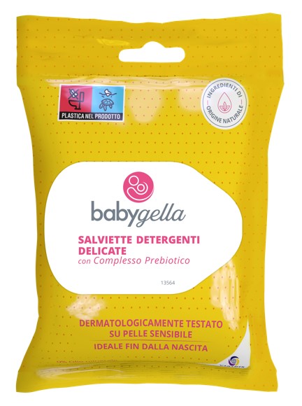 BABYGELLA PREBIOTIC SALVIETTINE 15 PEZZI - Farmacianuova.eu