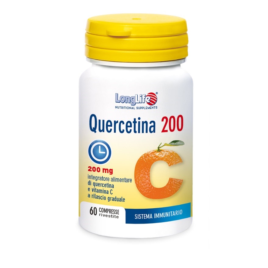 LONGLIFE QUERCETINA 200 60 COMPRESSE - Farmacianuova.eu