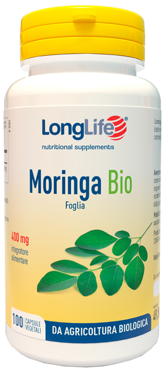 LONGLIFE MORINGA BIO 100 CAPSULE VEGETALI - Farmacianuova.eu