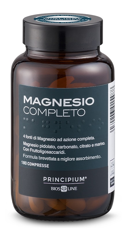 PRINCIPIUM MAGNESIO COMPLETO 180 COMPRESSE - Farmacianuova.eu