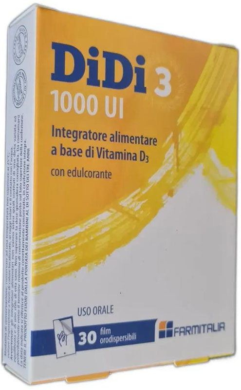 DIDI3 1000 UI 30 FILM ORODISPERSIBILI - Farmacianuova.eu